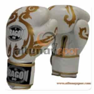 Flower Muay Thai Eldiveni Beyaz