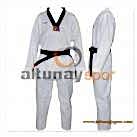 Taekwondo Elbisesi Fitilli (Siyah Yaka)
