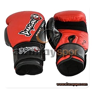 Carbon Boks Eldiveni Kırmızı-Siyah