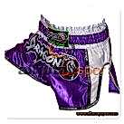 Retro Muay Thai Şort - Mor