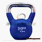 Kettlebell Çaydanlık Dambıl 12 kg Vinly Kaplı