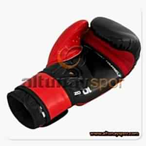 Carbon Kick Boks Eldiveni Siyah - Kırmızı