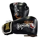 Dragon Attack Kick Boks Eldiveni Siyah