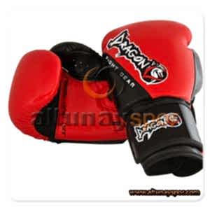 Carbon Kick Boks Eldiveni Kırmızı - Siyah