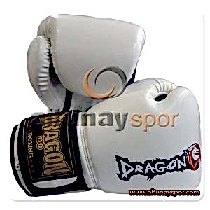 Dragon Attack Muay Thai Eldiveni Beyaz Dragon Attack Muay Thai Eldiveni Beyaz