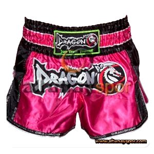 Retro Muay Thai Şort - Pembe
