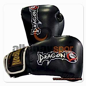 Dragon Attack Muay Thai Eldiveni Siyah