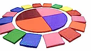 Anaokulu Oturma Oyun Minderi