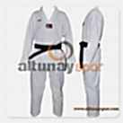 Taekwondo Elbisesi Fitilli (Beyaz Yaka)