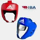 Adidas ADILBAH1 IBA Onaylı Hakiki Deri Boks Kaskı - Uluslararası Müsabaka Kaskı - iba