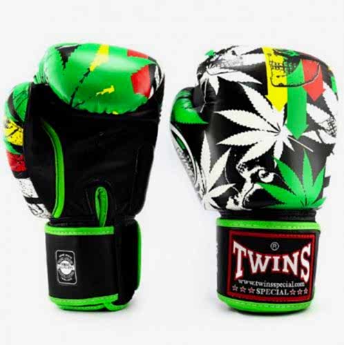  Twins Boks Eldiveni - Twins Grass Limited Edition Boxing Gloves FBGVL3-54