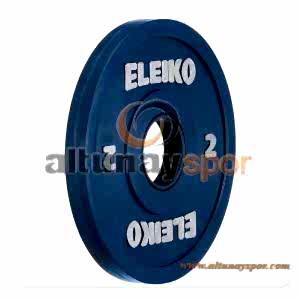 Eleiko 2 kg Olimpik Plaka