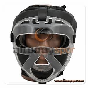 Maskeli Kask Deri - Siyah